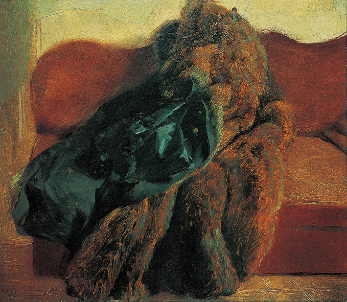  Adolpyh Von Menzel —— 沙发上的皮衣